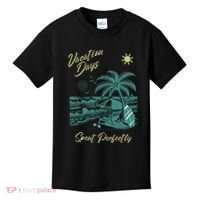Vacation Days Spent Perfectly Beach T Kids T-Shirt thumb 0