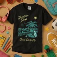 Vacation Days Spent Perfectly Beach T Kids T-Shirt thumb 3