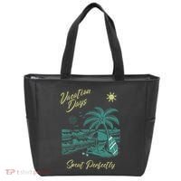 Vacation Days Spent Perfectly Beach T Tote Bag thumb 0