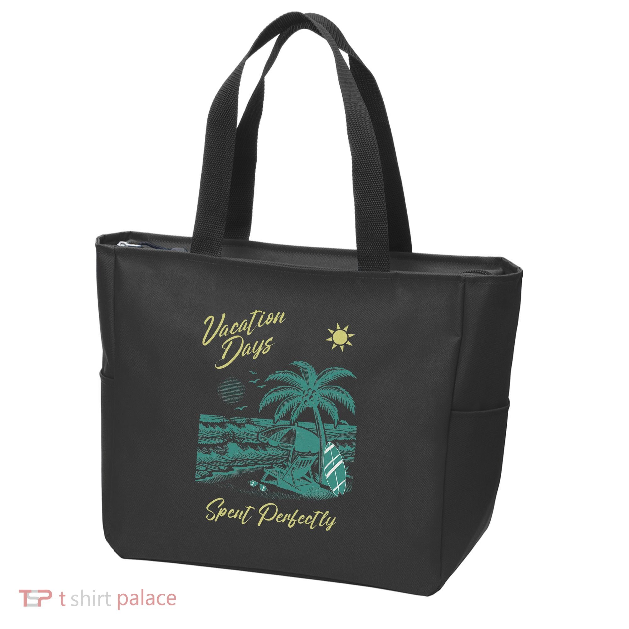 Vacation Days Spent Perfectly Beach T Tote Bag
