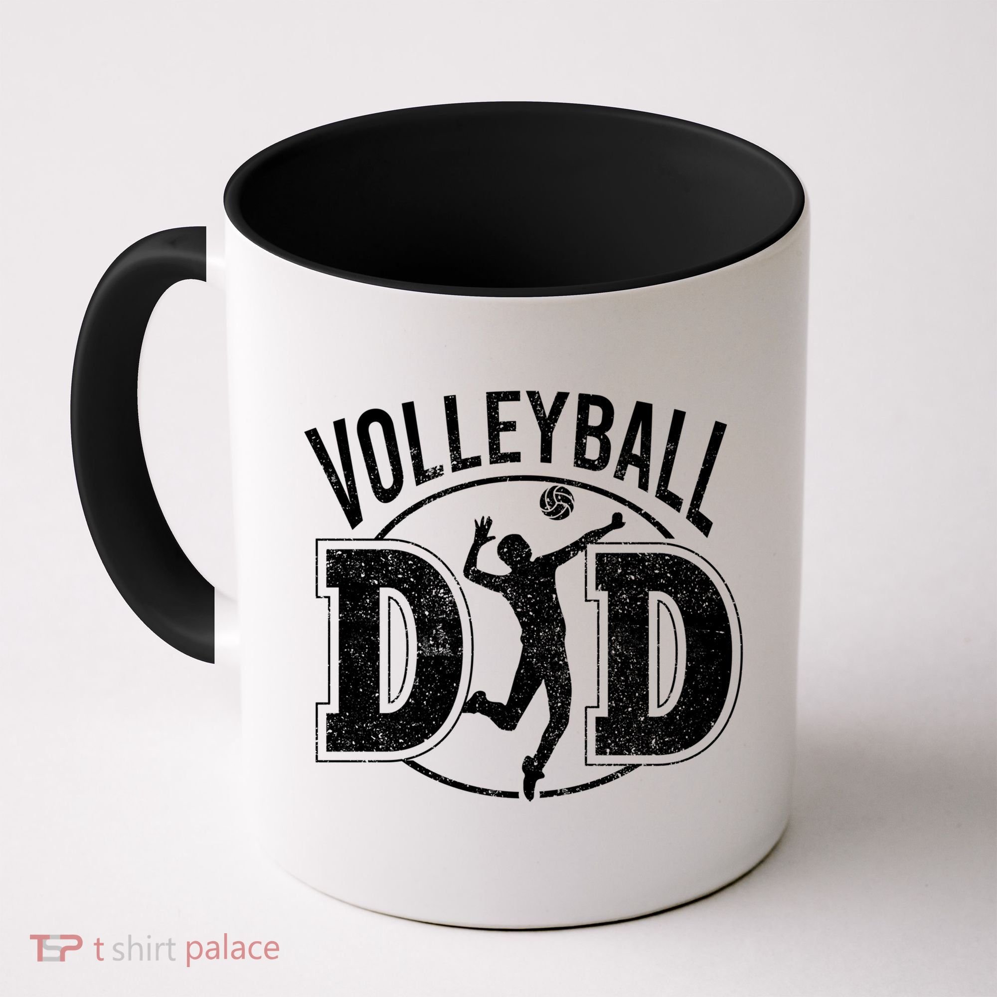 Volleyball Dad Spiking Ball Father Cool Gift Coffee Mug