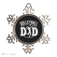 Volleyball Dad Spiking Ball Father Cool Gift Ornament thumb 0