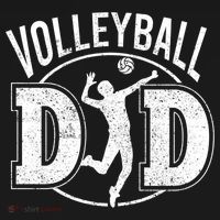 Volleyball Dad Spiking Ball Father Cool Gift Ornament thumb 1