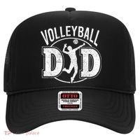 Volleyball Dad Spiking Ball Father Cool Gift Hat thumb 0