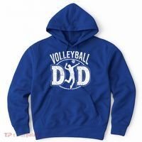 Volleyball Dad Spiking Ball Father Cool Gift Hoodie thumb 0