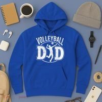 Volleyball Dad Spiking Ball Father Cool Gift Hoodie thumb 3