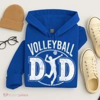 Volleyball Dad Spiking Ball Father Cool Gift Hoodie thumb 4