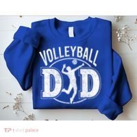 Volleyball Dad Spiking Ball Father Cool Gift Sweatshirt thumb 2