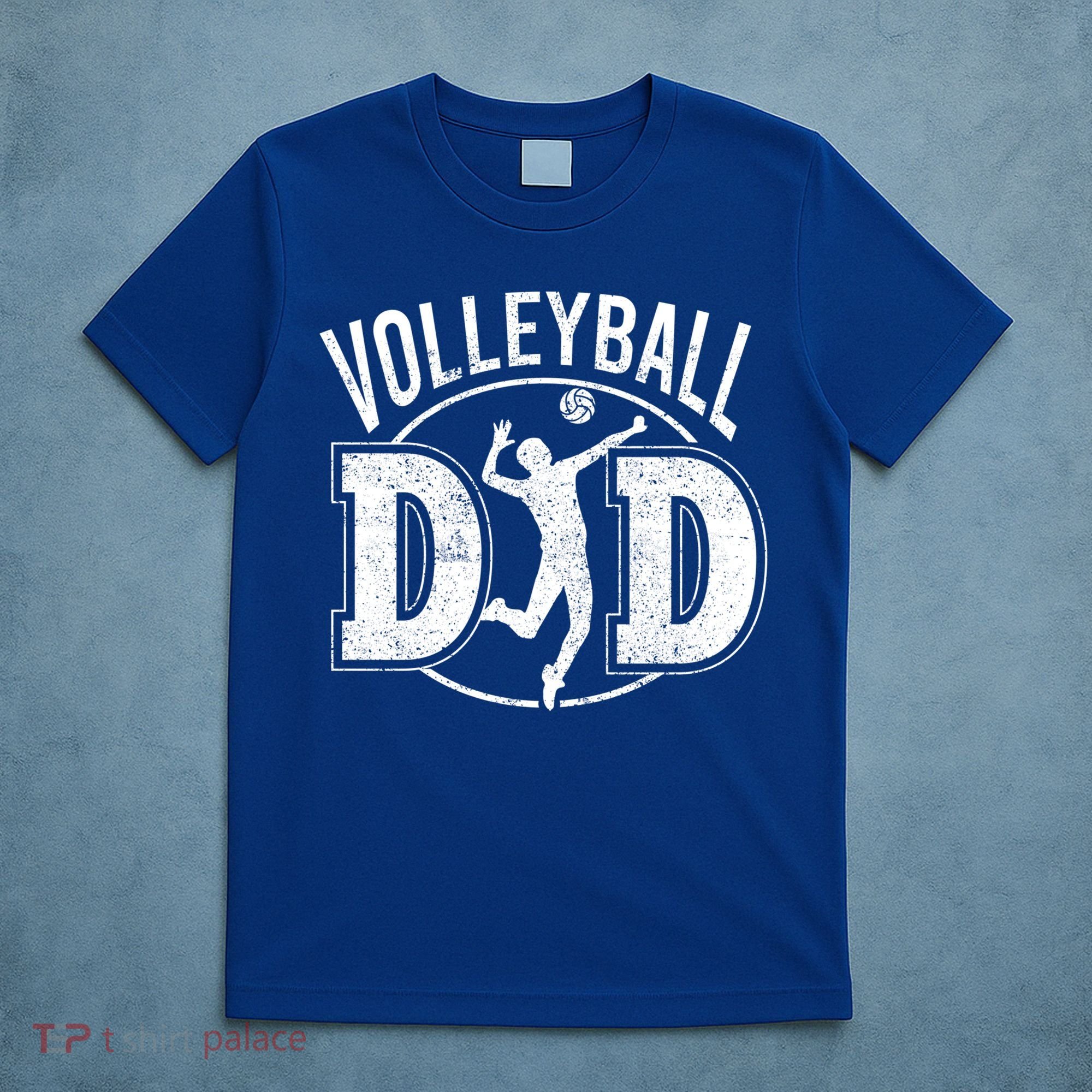 Volleyball Dad Spiking Ball Father Cool Gift T-Shirt