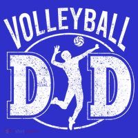 Volleyball Dad Spiking Ball Father Cool Gift Coaster thumb 2
