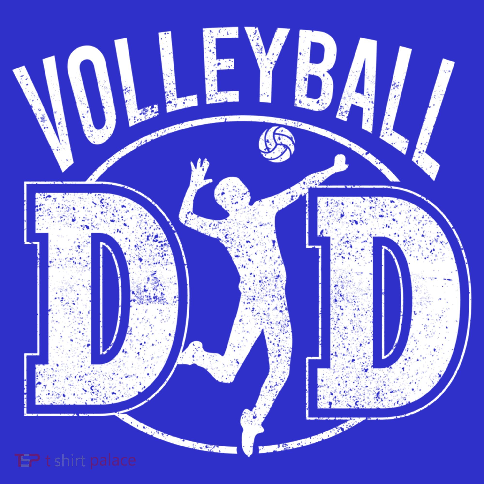 Volleyball Dad Spiking Ball Father Cool Gift Baby Bodysuit