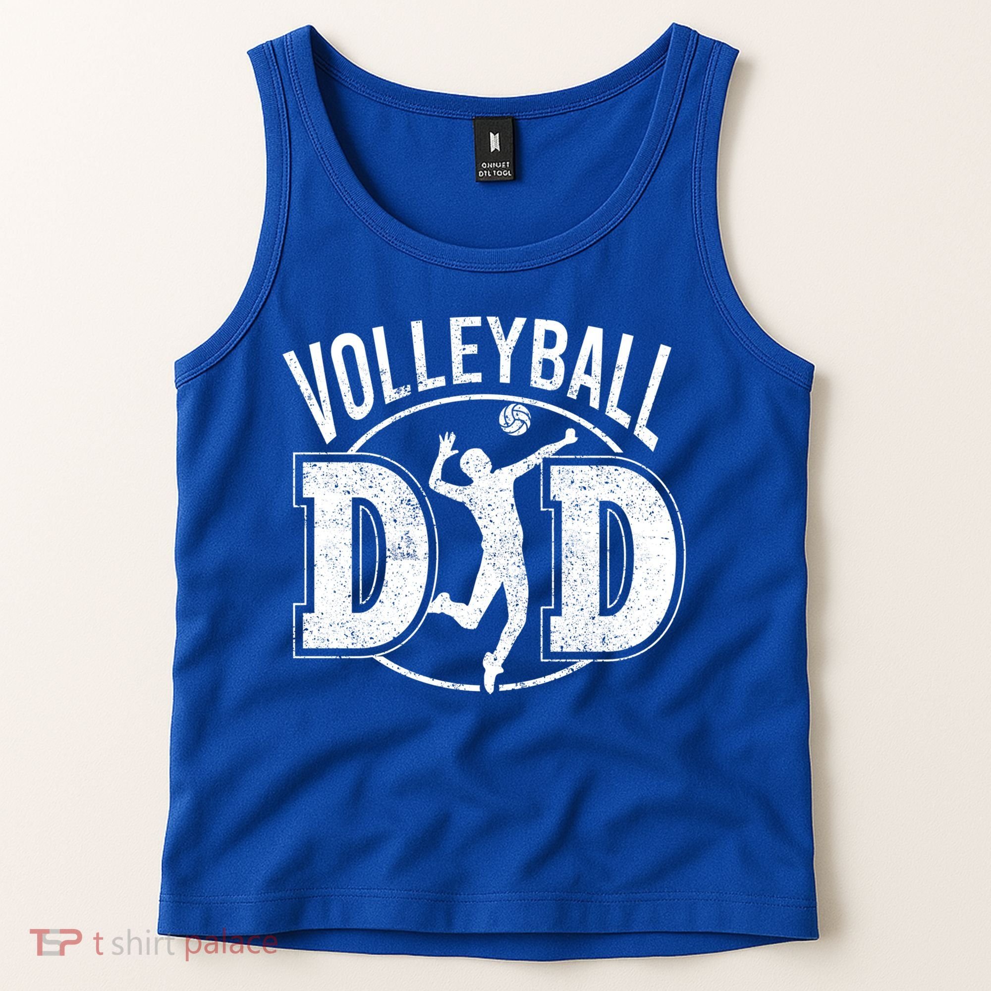 Volleyball Dad Spiking Ball Father Cool Gift Tank Top