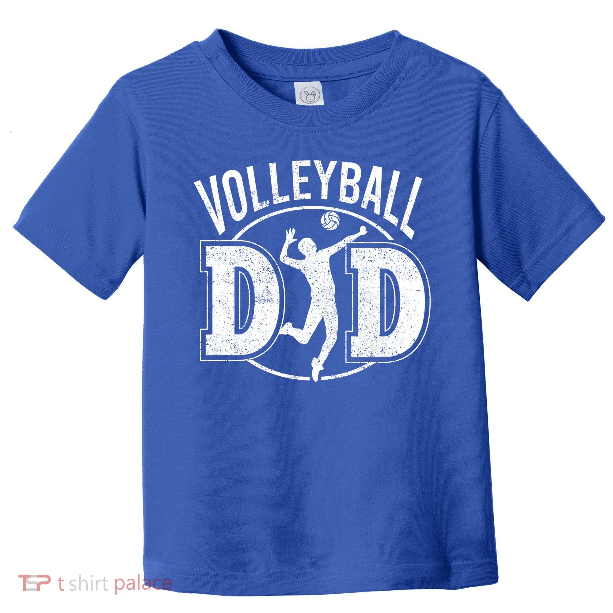 Volleyball Dad Spiking Ball Father Cool Gift Toddler T-Shirt