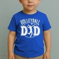 Volleyball Dad Spiking Ball Father Cool Gift Toddler T-Shirt thumb 2