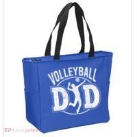 Volleyball Dad Spiking Ball Father Cool Gift Tote Bag thumb 2