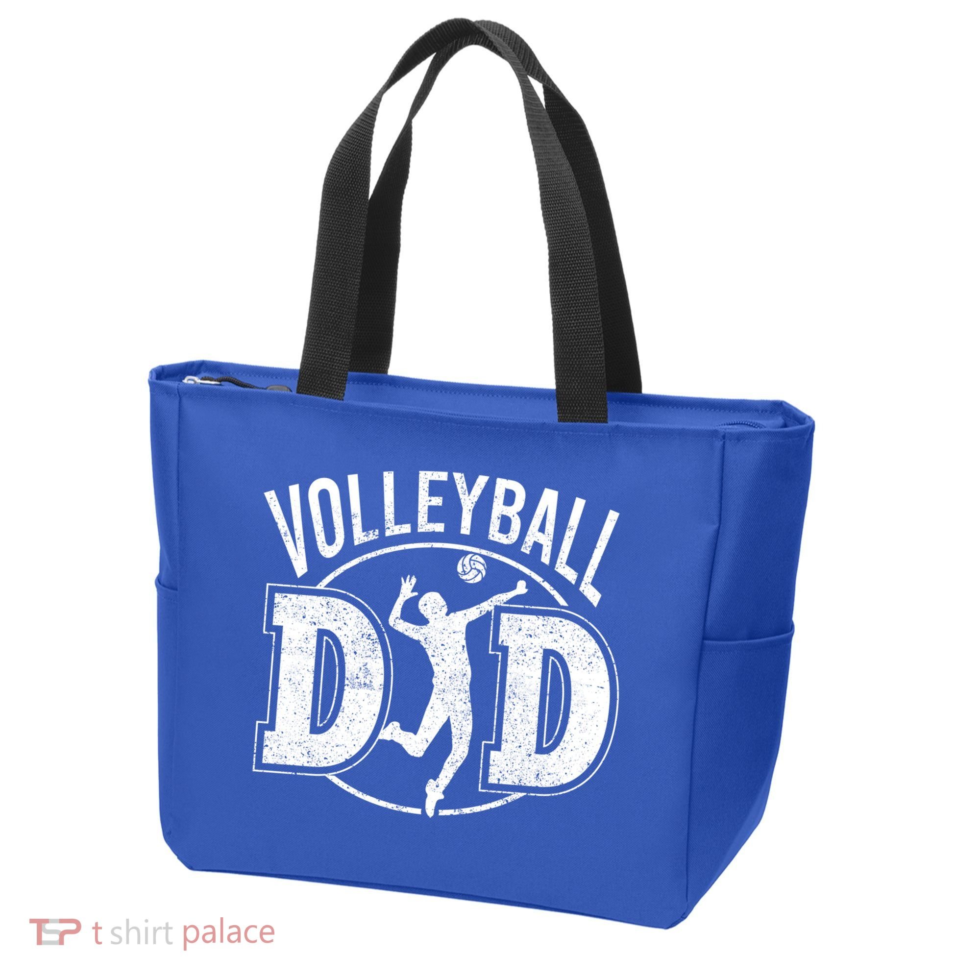 Volleyball Dad Spiking Ball Father Cool Gift Tote Bag