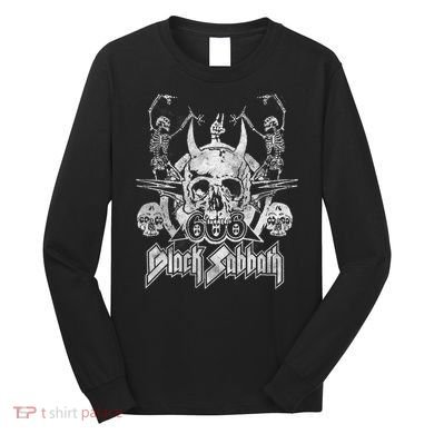 Vintage Dancing Skeletons Long Sleeve Shirt