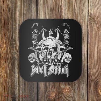 Vintage Dancing Skeletons Coaster