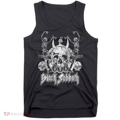 Vintage Dancing Skeletons Tank Top