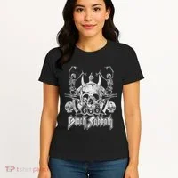 Vintage Dancing Skeletons Women's T-Shirt thumb 4