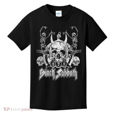 Vintage Dancing Skeletons Kids T-Shirt