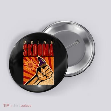 Vintage Drink Skooma Button