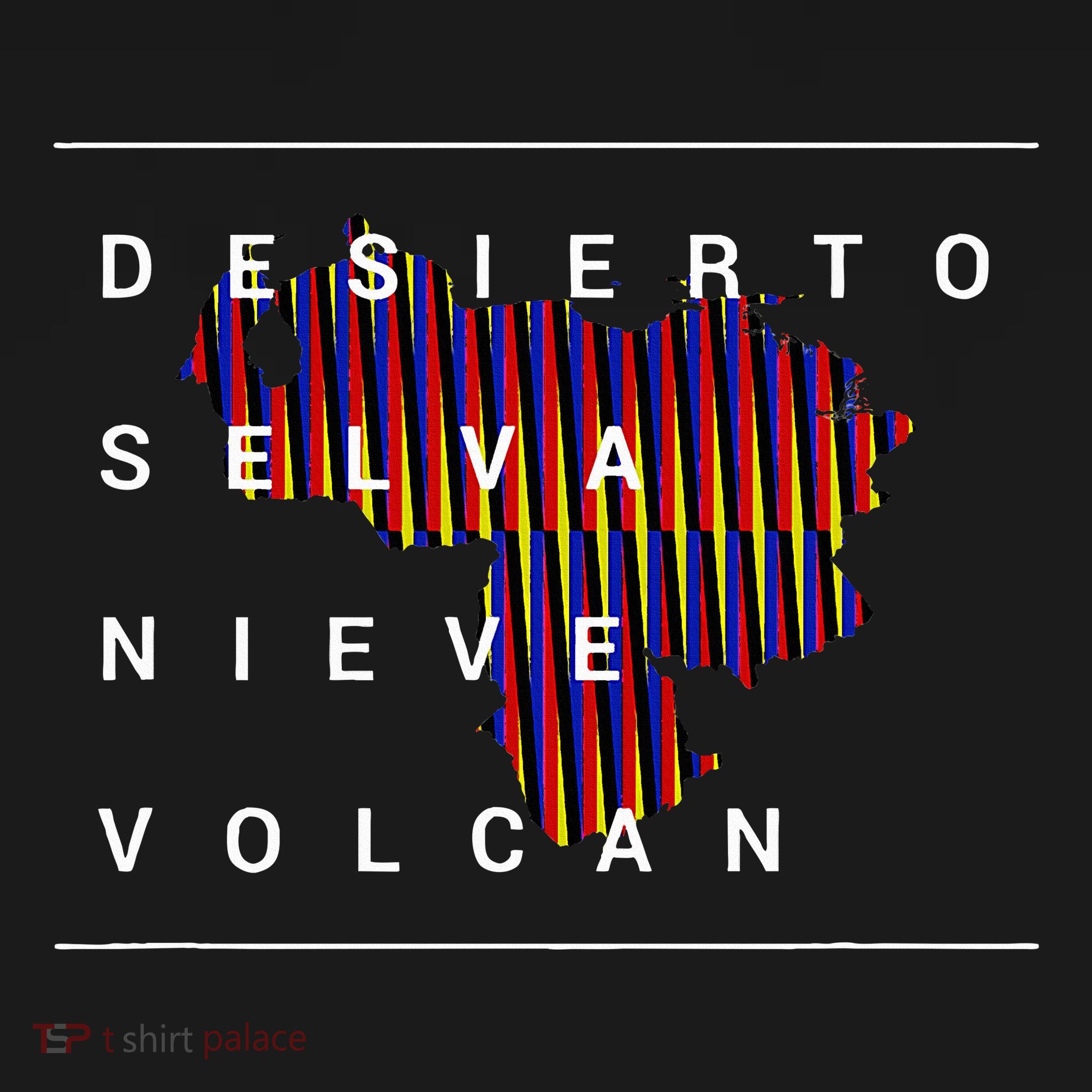 Venezuela Desierto Selva Nieve Venezuelan Chromatic Art Gift Women's Hoodie