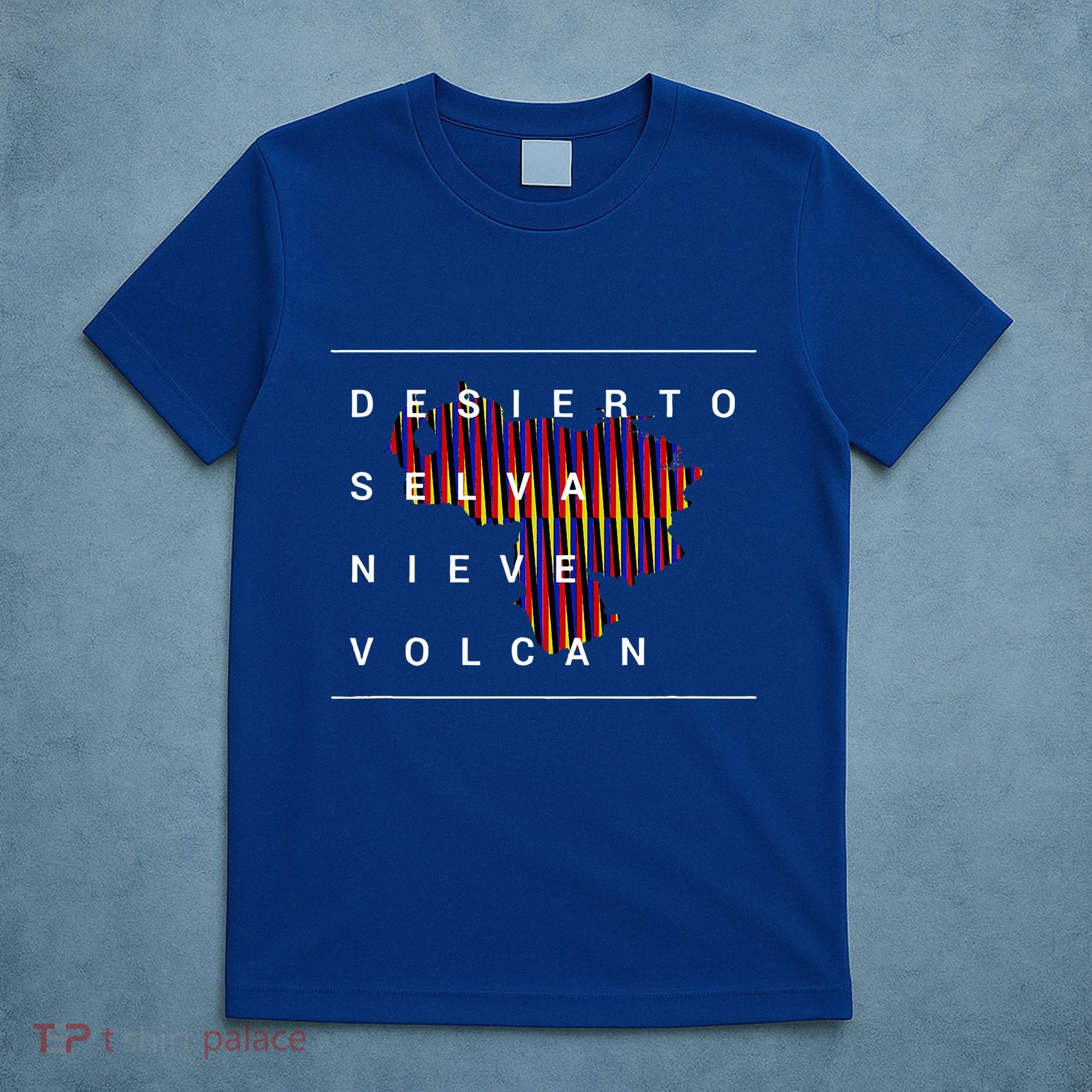 Venezuela Desierto Selva Nieve Venezuelan Chromatic Art Gift T-Shirt