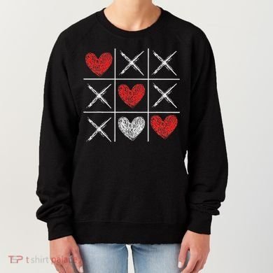 Valentines Day Tic Tac Toe Xo Xo Women's Sweatshirt