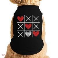 Valentines Day Tic Tac Toe Xo Xo Doggie Tank thumb 0