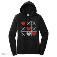 Valentines Day Tic Tac Toe Xo Xo Women's Hoodie thumb 0