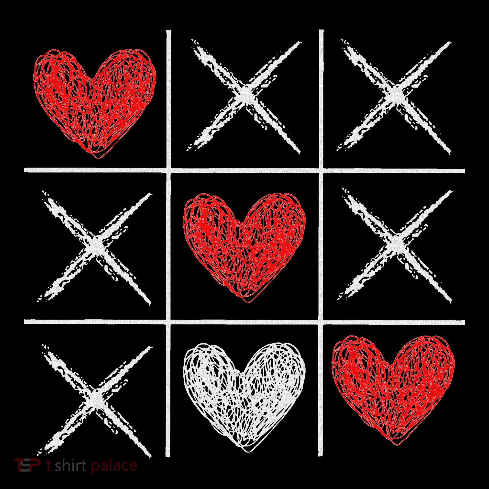 Valentines Day Tic Tac Toe Xo Xo Women's Hoodie