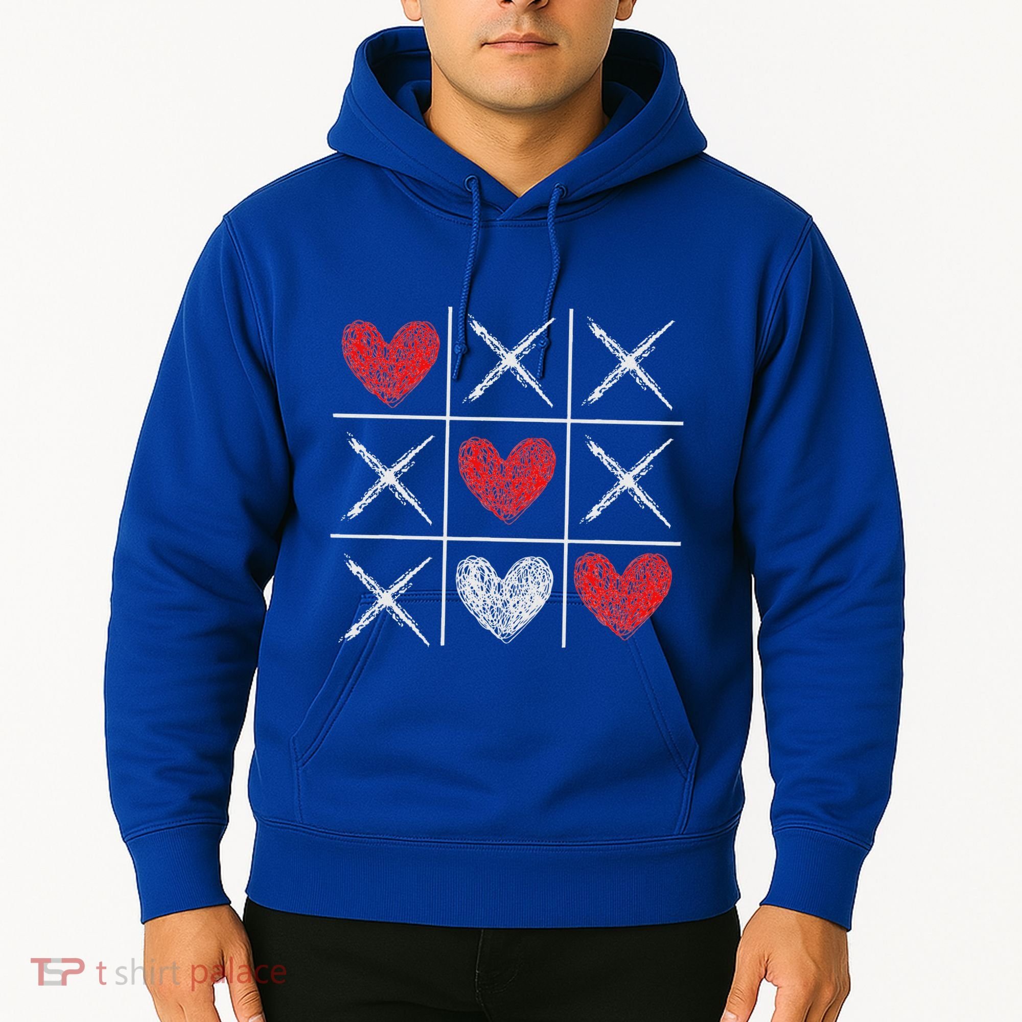 Valentines Day Tic Tac Toe Xo Xo Hoodie