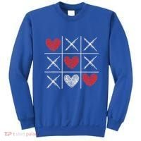Valentines Day Tic Tac Toe Xo Xo Sweatshirt thumb 0
