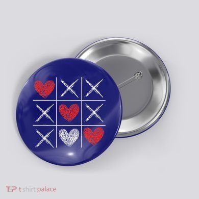 Valentines Day Tic Tac Toe Xo Xo Button