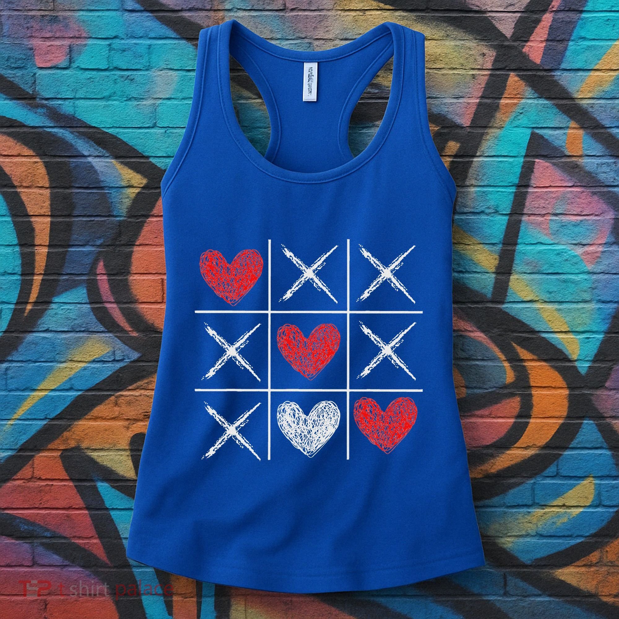 Valentines Day Tic Tac Toe Xo Xo Women's Tank Top