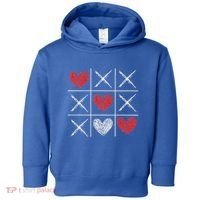Valentines Day Tic Tac Toe Xo Xo Toddler Hoodie thumb 0