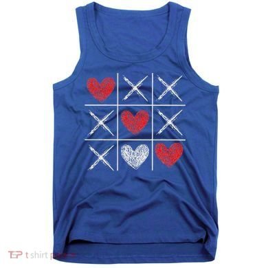 Valentines Day Tic Tac Toe Xo Xo Tank Top
