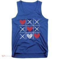 Valentines Day Tic Tac Toe Xo Xo Tank Top thumb 0