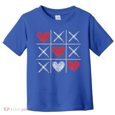 Valentines Day Tic Tac Toe Xo Xo Toddler T-Shirt
