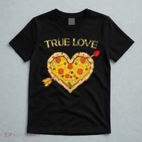 Valentine's Day True Love Valentine Pizza Heart T-Shirt thumb 5