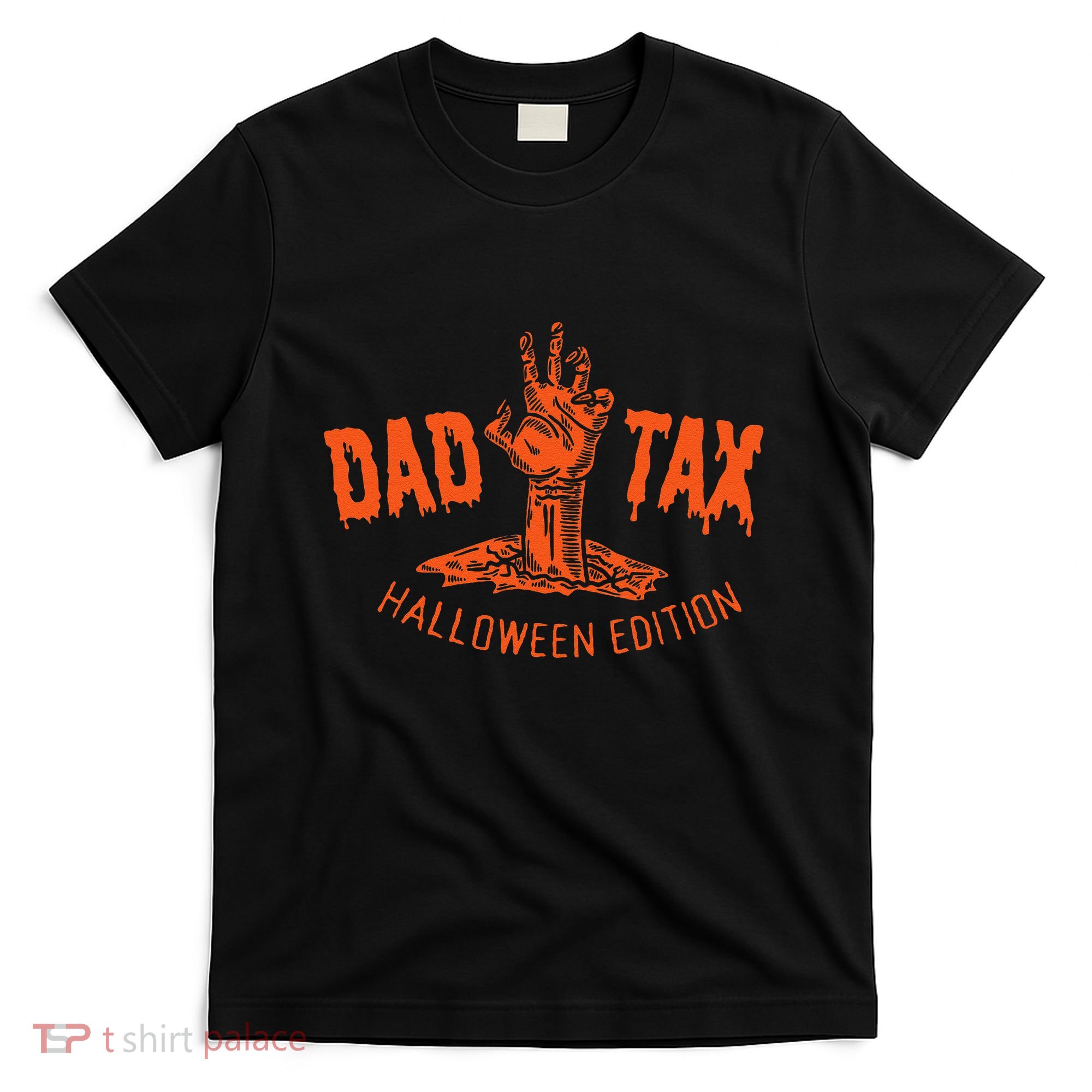 Vintage Dad Tax Halloweenedition Spooky Dad Papa T-Shirt