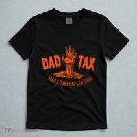 Vintage Dad Tax Halloweenedition Spooky Dad Papa T-Shirt thumb 5