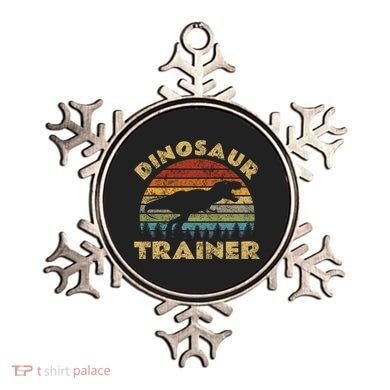 Vintage Dinosaur Trainer Halloween Costume Retro Sunset Dino Cool Gift Ornament