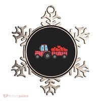Valentines Day Tractor Truck Hearts Farm Ornament thumb 0