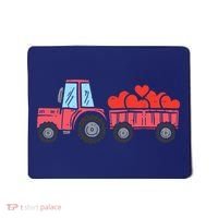 Valentines Day Tractor Truck Hearts Farm Mousepad thumb 0