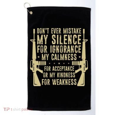 Veterans Day T Golf Towel