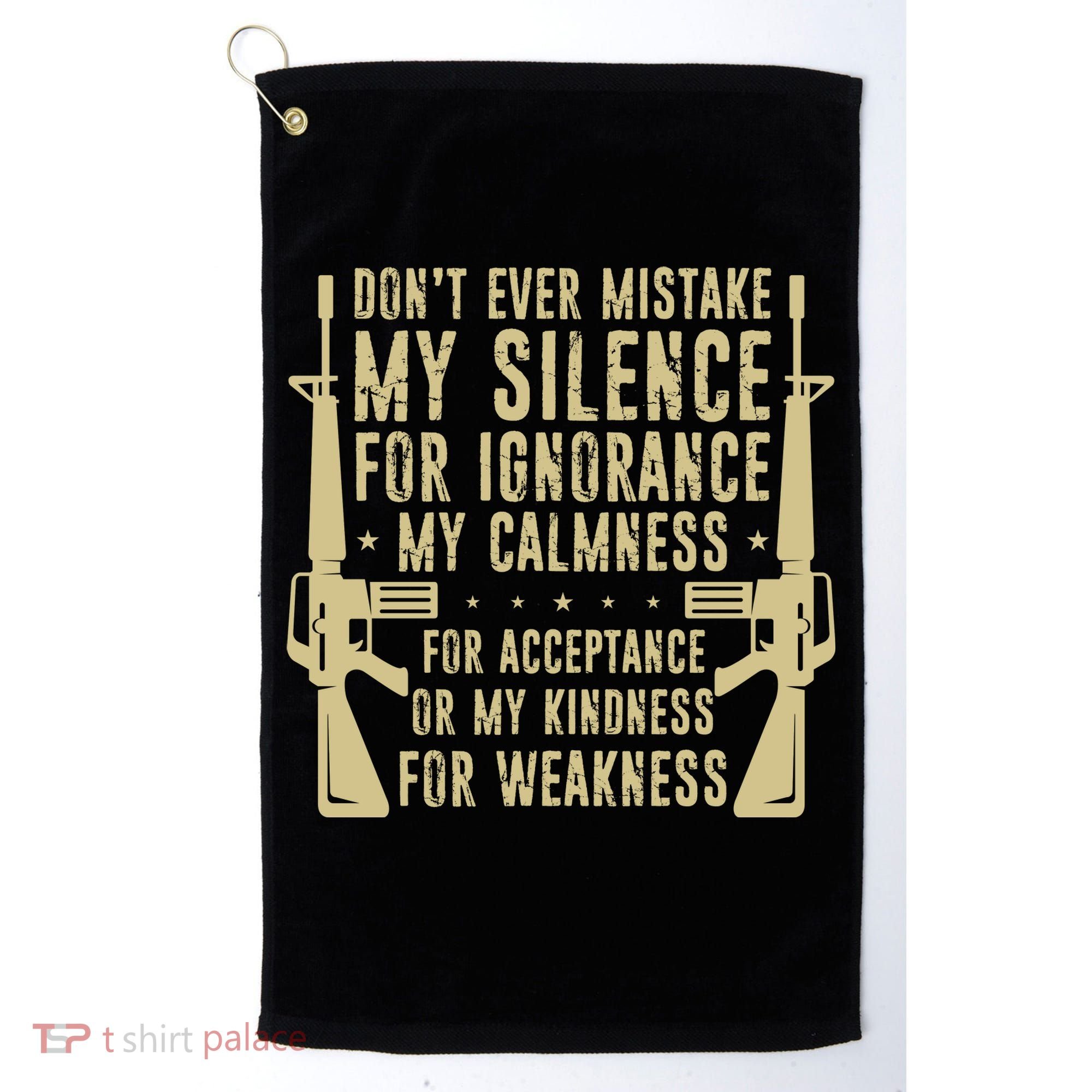 Veterans Day T Golf Towel