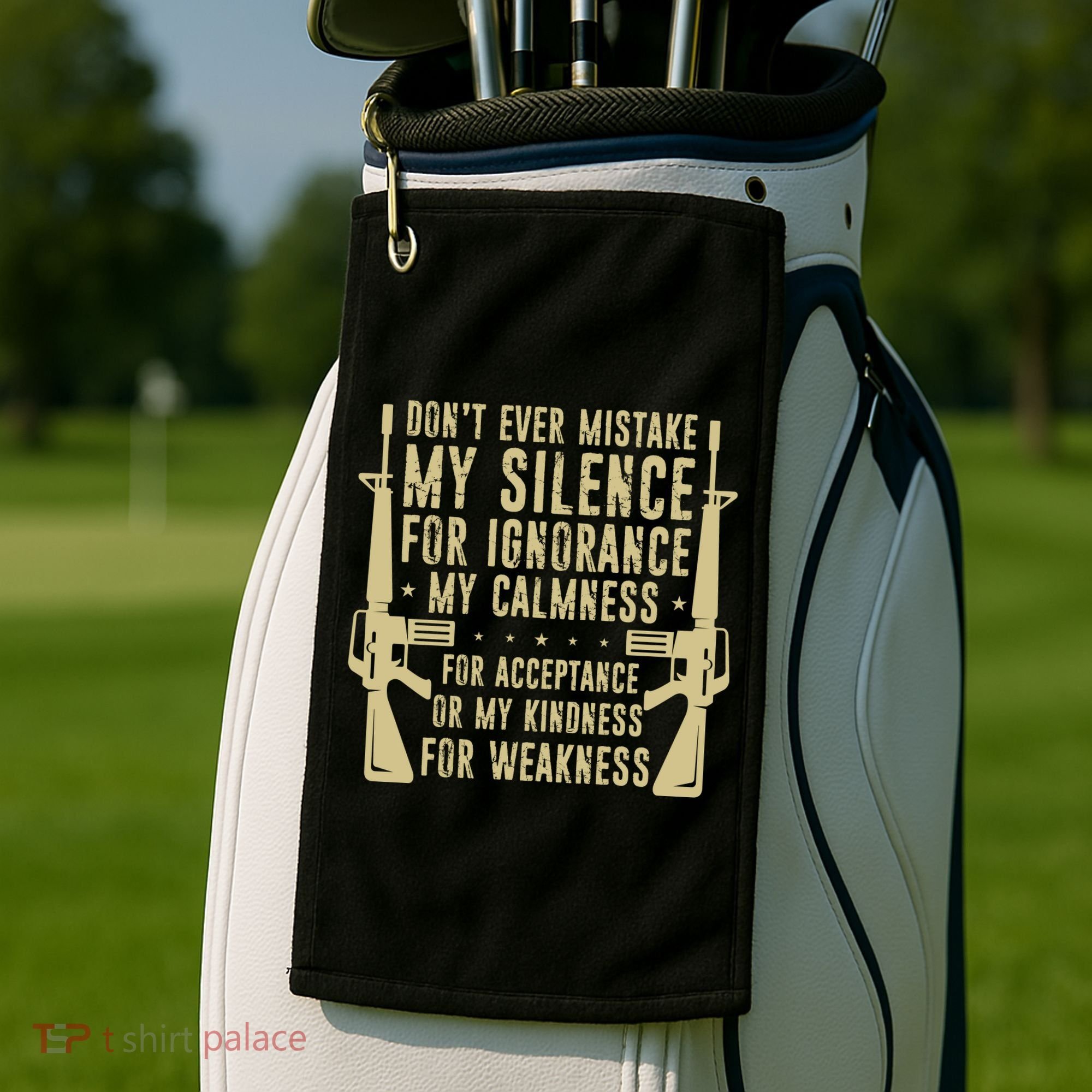 Veterans Day T Golf Towel
