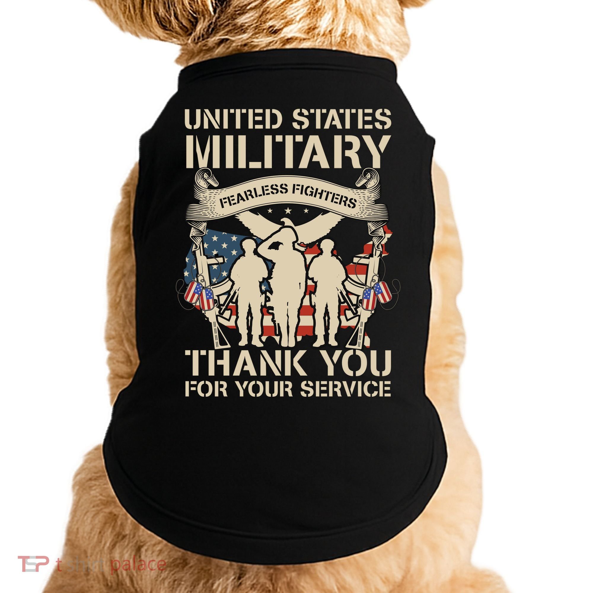 Veterans Day T Doggie Tank